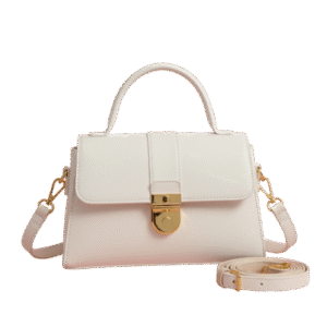 BAAGOSS Elegant Top-Handle Bag White – Premium Ladies Bag